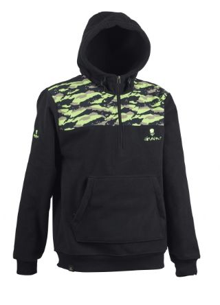 Gunki Camo Windproof 1/4 Zip Hoodie - 